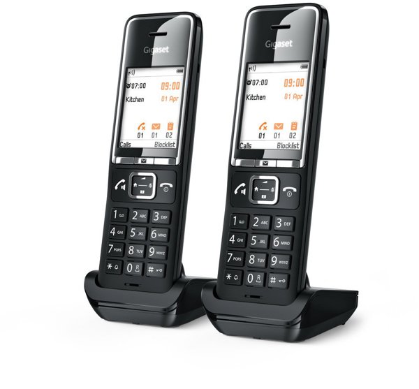 Σταθερό τηλέφωνο Gigaset Gigaset Comfort 550HX duo μαύρο/χρώμιο