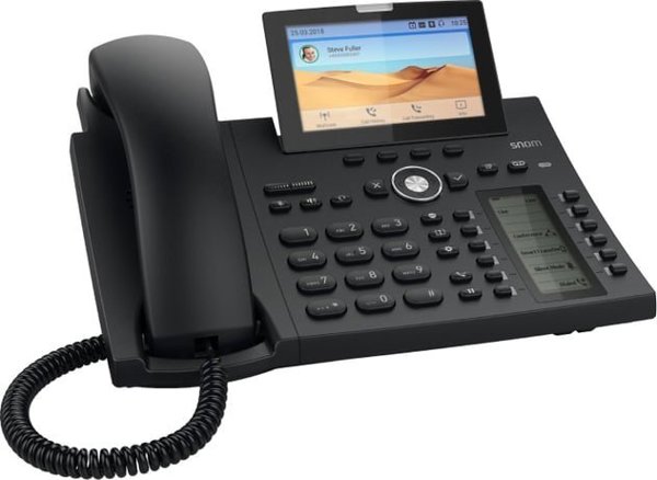 Snom D385N IP Τηλέφωνο Γραφείου με Έγχρωμη Οθόνη και Bluetooth