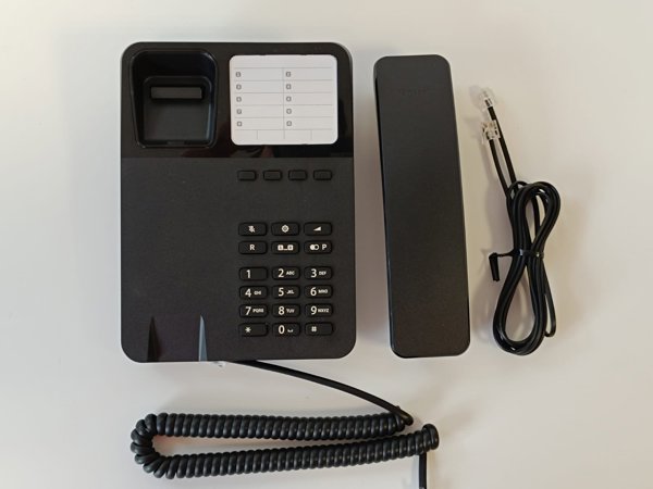 Σταθερό τηλέφωνο Gigaset Gigaset DESK 400 Αναλογικό τηλέφωνο Μαύρο 14407107 4250366868783