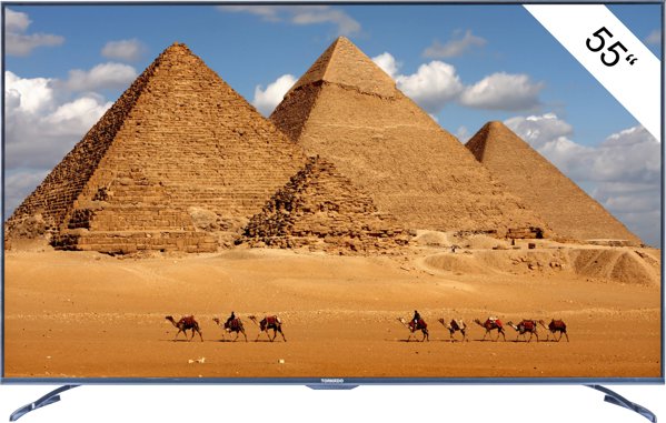 Τηλεόραση Tornado Tornado TV 55UA3400X Μαύρο