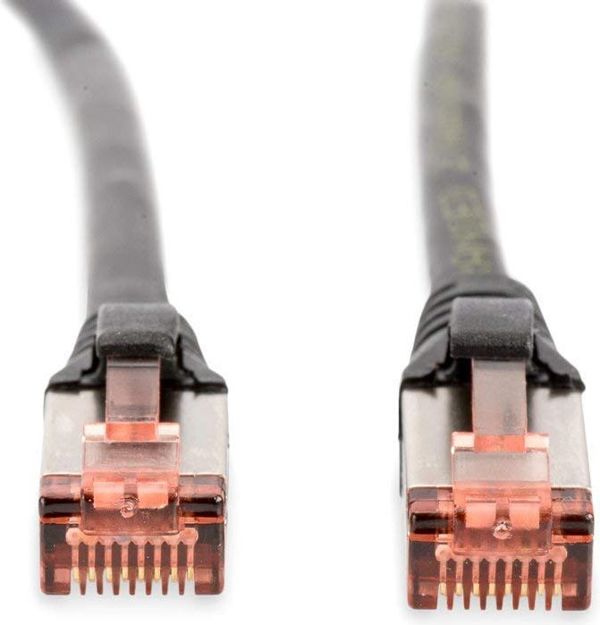 Telegärtner Καλώδιο Patch, S/FTP, PiMF, Cat 6A (ISO/IEC), μαύρο, 7,5 m (L00004A0060)