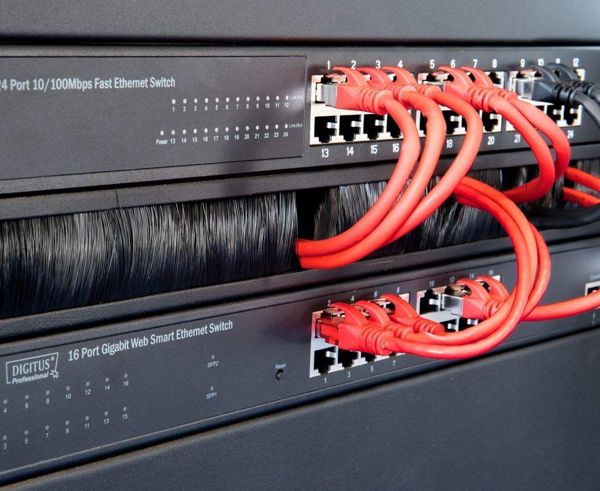 Telegärtner Καλώδιο Patch, S/FTP, PiMF, Cat 6A (ISO/IEC), μαύρο, 7,5 m (L00004A0060)