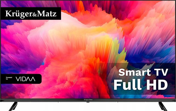 Τηλεόραση Kruger&Matz Τηλεόραση Kruger&amp|Matz 43&quot| FHD smart DVB-T2/S2 H.265 Hevc