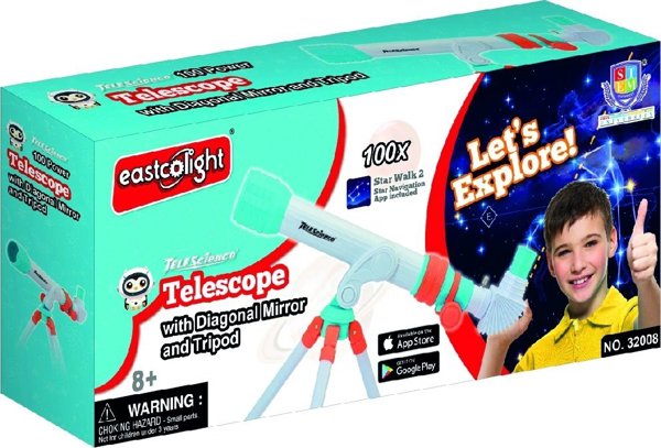 Τηλεσκόπιο Eastcolight EASTCOLIGHT με διαγώνιο καθρέφτη και τρίποδο, 32008