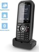 Snom M80 Ασύρματο Τηλέφωνο DECT, IP65, Bluetooth, Έγχρωμη Οθόνη, 12 Ώρες Ομιλία, Μαύρο