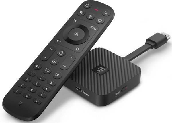 Telekom MagentaTV Stick 2ης Γενιάς - Android TV Streaming Device 4K Ultra HD