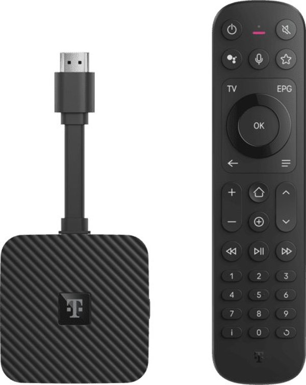 Telekom MagentaTV Stick 2ης Γενιάς - Android TV Streaming Device 4K Ultra HD