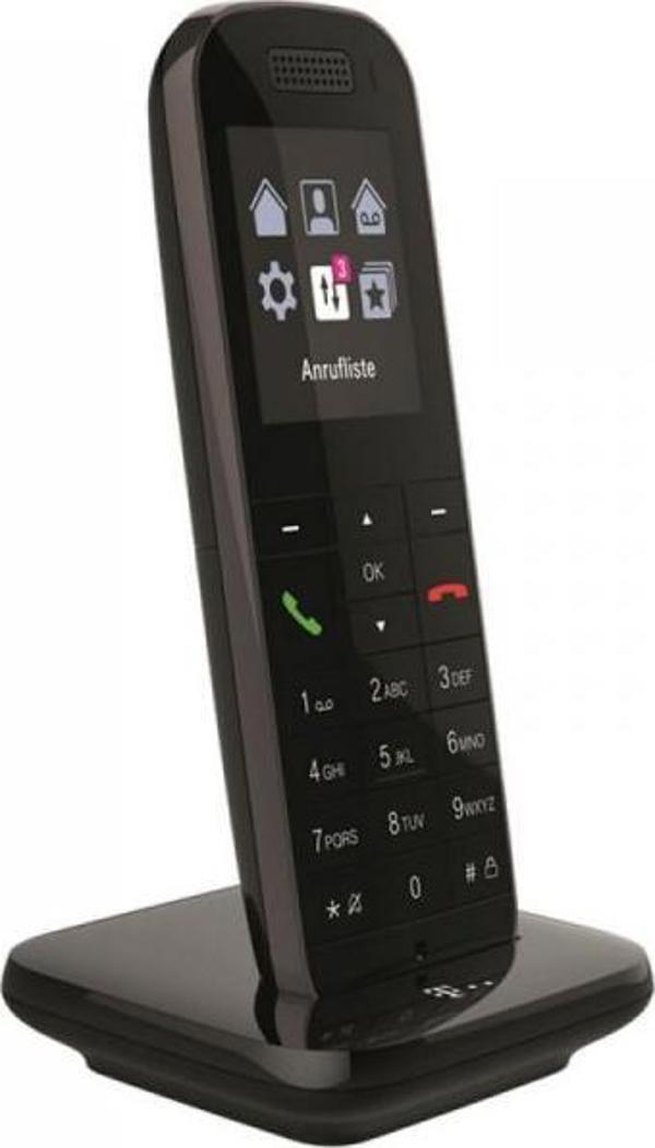 Bigbuy Tech Speedphone 52 Ασύρματο Σταθερό Τηλέφωνο DECT, Εμβέλεια 300m, Μαύρο (Ανακαινισμένο Grade B)