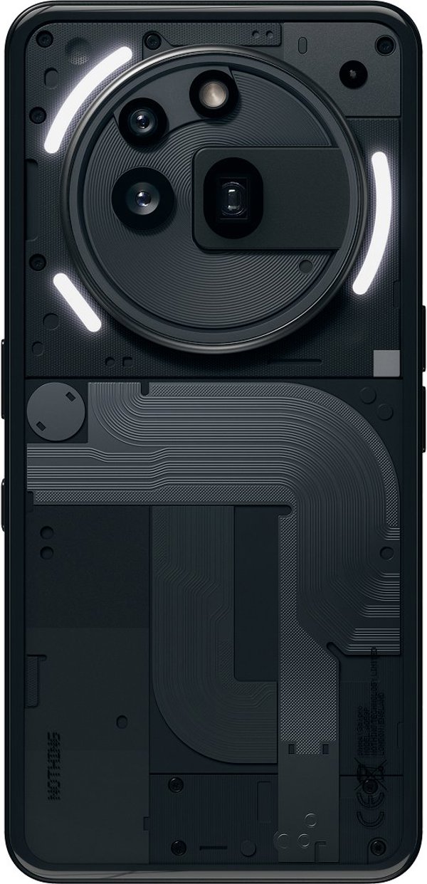 ΤΗΛΕΚΟΜ Nothing Phone 3a Pro 256GB 17,02cm 6.7Zoll schwarz