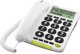 Σταθερό τηλέφωνο Doro Doro PhoneEasy 312cs, Αναλογικό τηλέφωνο, Ενσύρματο ακουστικό, Ανοιχτή συνομιλία, 30 καταχωρήσεις, Αναγνώριση κλήσης, Λευκό