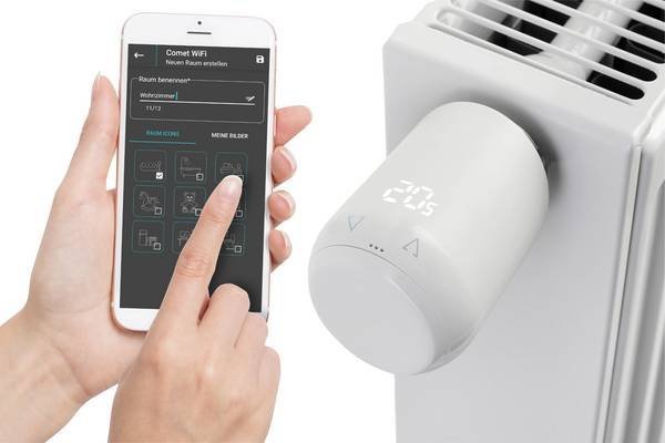 Telekom Telekom Eurotronic Comet Wifi Heizkörperthermostat