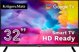 Telewizor Kruger&Matz KM0232-SA LED 32'' HD Ready Google TV
