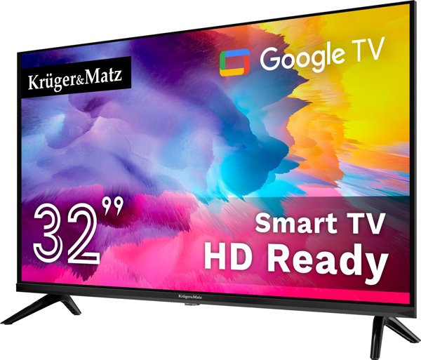 Telewizor Kruger&Matz KM0232-SA LED 32'' HD Ready Google TV