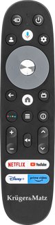 Telewizor Kruger&Matz KM0232-SA LED 32'' HD Ready Google TV