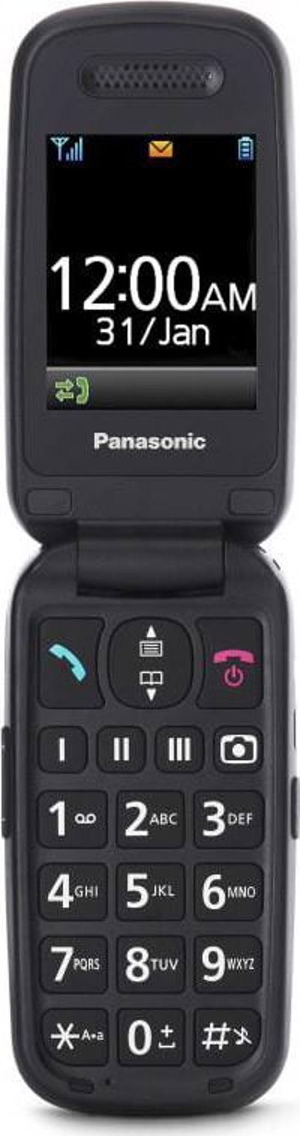 Κινητό τηλέφωνο Panasonic KX-TU446 Μαύρο
