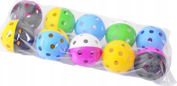 Σετ από μπάλες floorball Tempish BULLET 10 πλήρους χρώματος