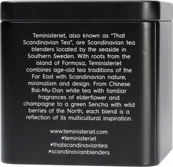 Teministeriet Teministeriet - 583 Μαύρο Earl Grey Creme - Χύμα Τσάι 100g