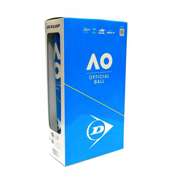 Μπάλες τένις DUNLOP AUSTRALIAN OPEN GrandSlam 2x4-tube ITF