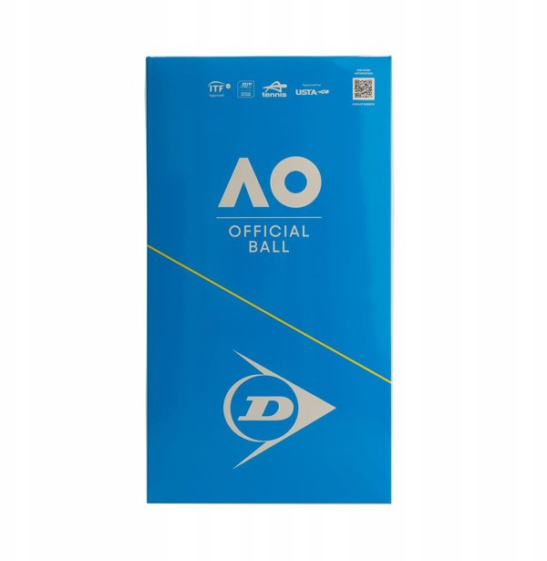 Μπάλες τένις DUNLOP AUSTRALIAN OPEN GrandSlam 2x4-tube ITF
