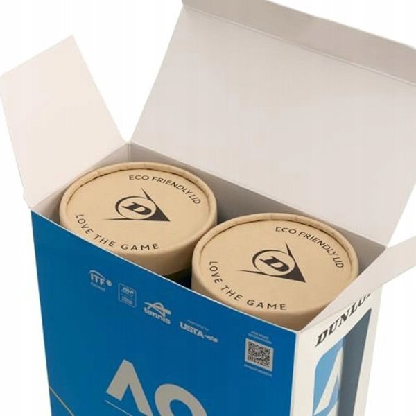 Μπάλες τένις DUNLOP AUSTRALIAN OPEN GrandSlam 2x4-tube ITF