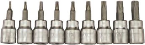 Σετ καρυδάκια TX με λαβή 3/8″ Teng Tools (102180106)