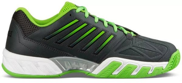 Παιδικά παπούτσια τένις K-SWISS BIGSHOT LIGHT 3 OUTDOOR μαύρο/πράσινο EU38