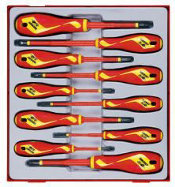 Σετ κατσαβιδιών Teng Tools 1000V 10 τεμ. (17439-0104)