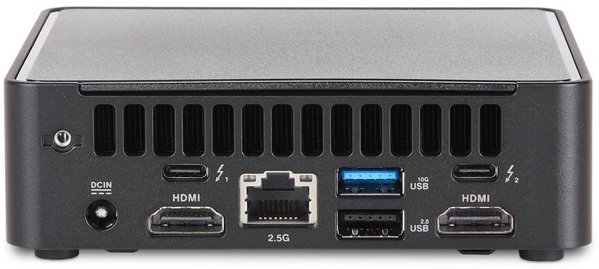 TERRA PC-Micro 5000 SILENT GREENLINE Intel Core 3 100U 8 GB DDR5-SDRAM 500 GB SSD Micro PC Mini PC Μαύρο