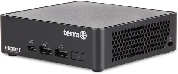 TERRA PC-Micro 5000 SILENT GREENLINE Intel Core 3 100U 8 GB DDR5-SDRAM 500 GB SSD Micro PC Mini PC Μαύρο