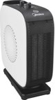 Θερμαντικό ανεμιστήρα Midea Midea Compact PTC Fan Heater | NTY15-19CA | Θερμαντικό ανεμιστήρα | 1500 W | Αριθμός επιπέδων ισχύος 2 | Κατάλληλο για δωμάτια έως 10 m | Λευκό/Μαύρο ένα μέγεθος