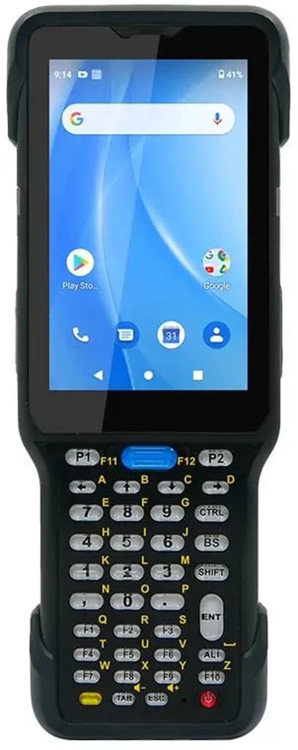 Τερματικό δεδομένων Unitech HT730Plus / 4” / Android 14 / GMS / AER / WLAN / 5G / BT / 2D αναγνώστης (SE4770) / 6GB RAM /128GB FLASH / 29 πλήκτρα / 6700mAH / λουράκι χειρός
