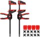 Σετ σφιγκτήρων βεράντας BESSEY 450/80 με προσαρμογείς EZ-TD