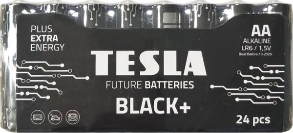 ΜΠΑΤΑΡΙΑ ΑΛΚΑΛΙΚΗ Tesla BLACK+ LR06 1.5V 24 ΤΕΜΑΧΙΑ