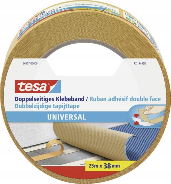 Tesa tesa Διπλής όψης ταινία Universal 25m x 38mm