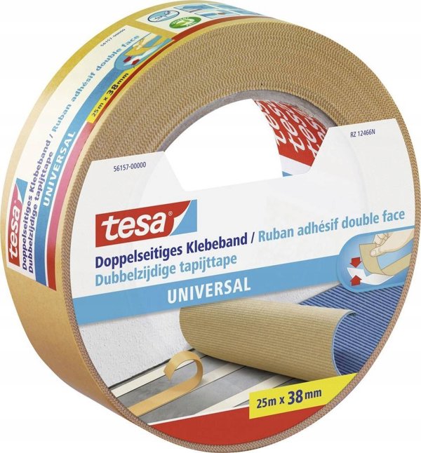 Tesa tesa Διπλής όψης ταινία Universal 25m x 38mm