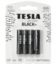 ΜΠΑΤΑΡΙΑ ΑΛΚΑΛΙΚΗ Tesla BLACK+ LR03 B4 1.5V 4 ΤΕΜΑΧΙΑ