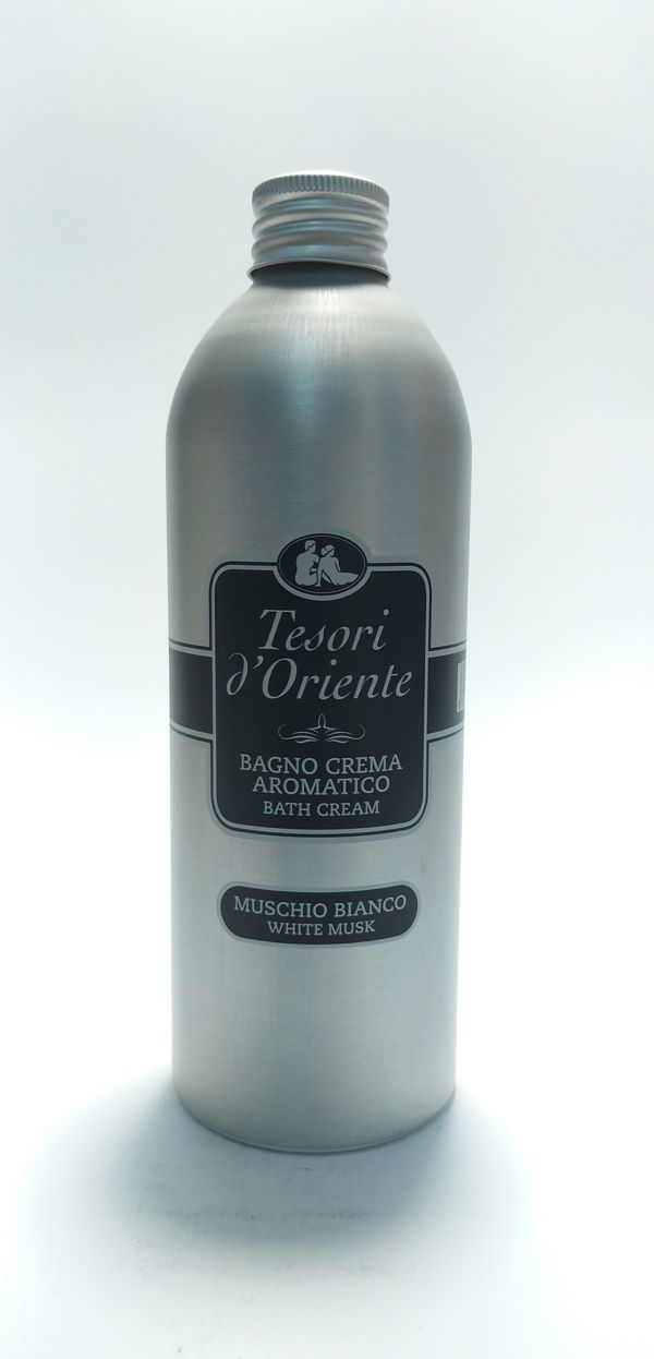 Tesori d'Oriente Υγρό Μπάνιου White Musk 500ml - Ενυδατικό Αφρόλουτρο με Άρωμα Λευκός Μόσχος