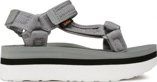 Teva Γυναικεία Σανδάλια Flatform Universal Mesh Print γκρι μέγεθος 36