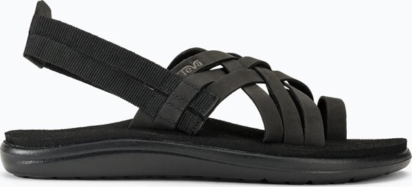 Teva W'S Voya Strappy Leather, BLK, 36 (us 5)| uk 3