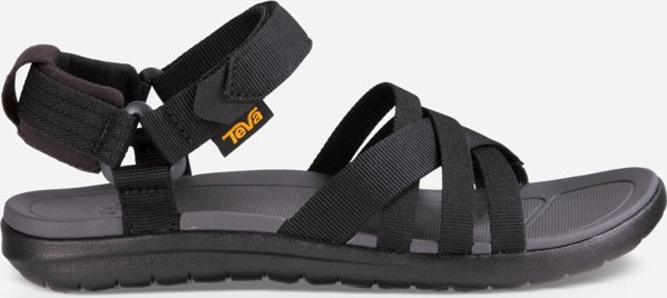 Teva W'S Sanborn Sandal, BLK, 37 (us 6)| uk 4