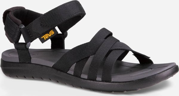 Teva W'S Sanborn Sandal, BLK, 37 (us 6)| uk 4
