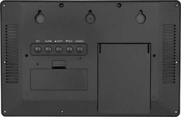 TFA TFA 60.4524.01 black Digital XL Wall Clock