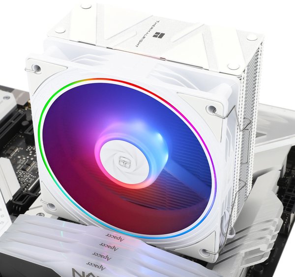 Thermalright Assassin Spirit 120 EVO White ARGB ψύκτρα CPU, λευκό