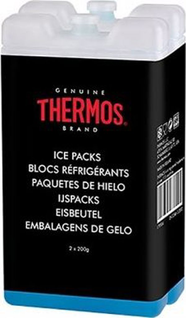 Thermos Παγοκύστες για Θερμοσακούλες, Μπλε, 2x200g (15x8x2cm)