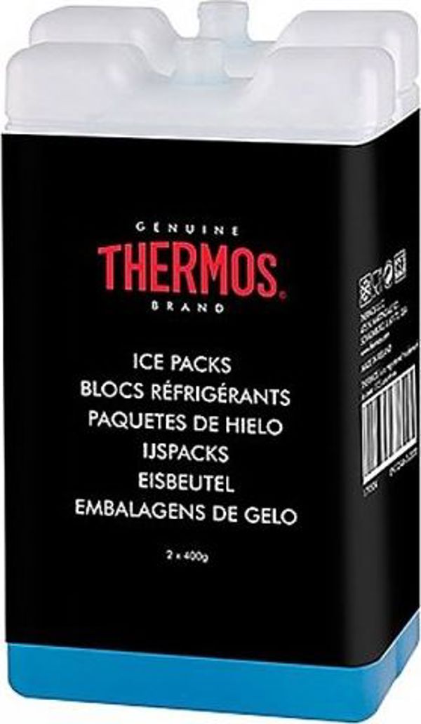 Thermos Θερμός Φαγητού Διπλό Δοχείο 800ml, 16x9x3cm, Μπλε