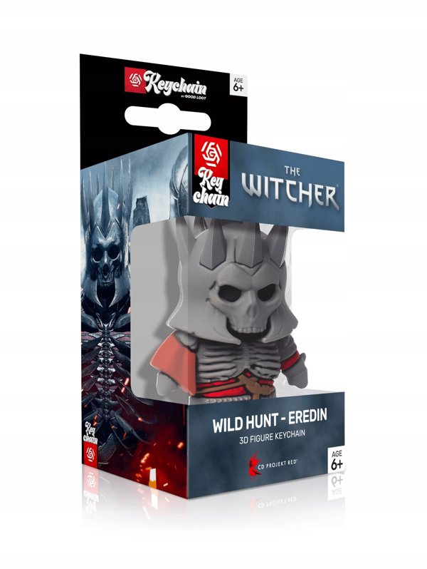The Witcher Wild Hunt Eredin Good Loot 3D Keychain