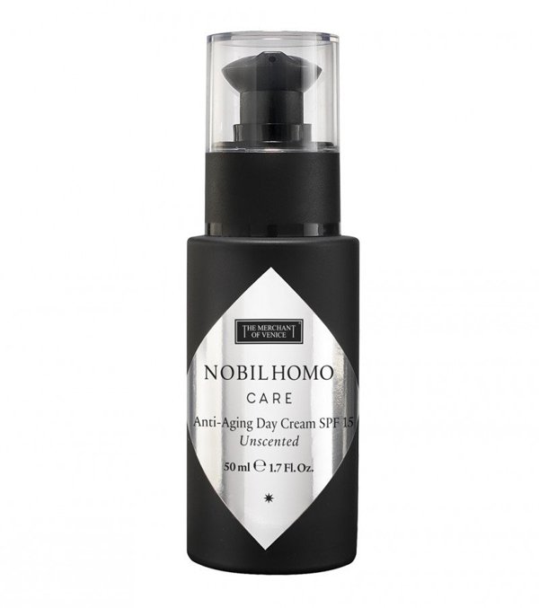 The Merchant Of Venice, Nobil Homo Care, Nourishing, Daily Use, Cream, Face, SPF 15, 50 ml For Men