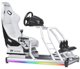 Προσομοιωτής Αγώνων Thermaltake Cockpit GR500 "Snow" Λευκό λιανική (Αποστολή με μεταφορική)