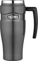 Θερμός Wodoszczelny θερμοκύπελλο με λαβή Thermos 0,47l - μεταλλικό γκρι