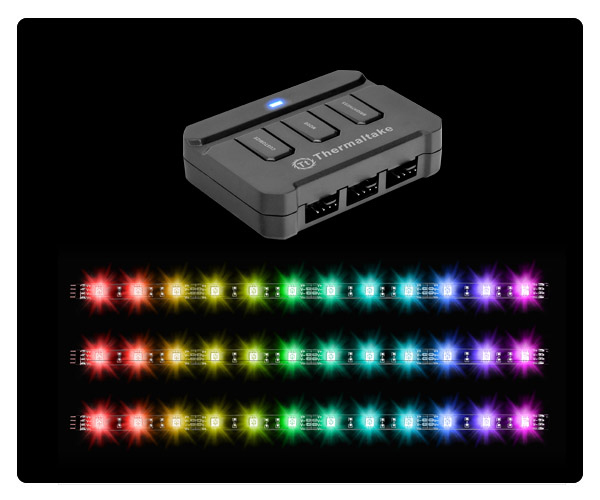 Thermaltake Zestaw Lumi LED RGB (AC-037-LN1NAN-A1)